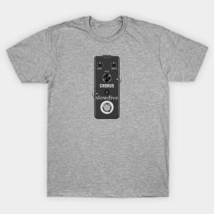 Slowdive's Guitar Pedals // Fanmade T-Shirt